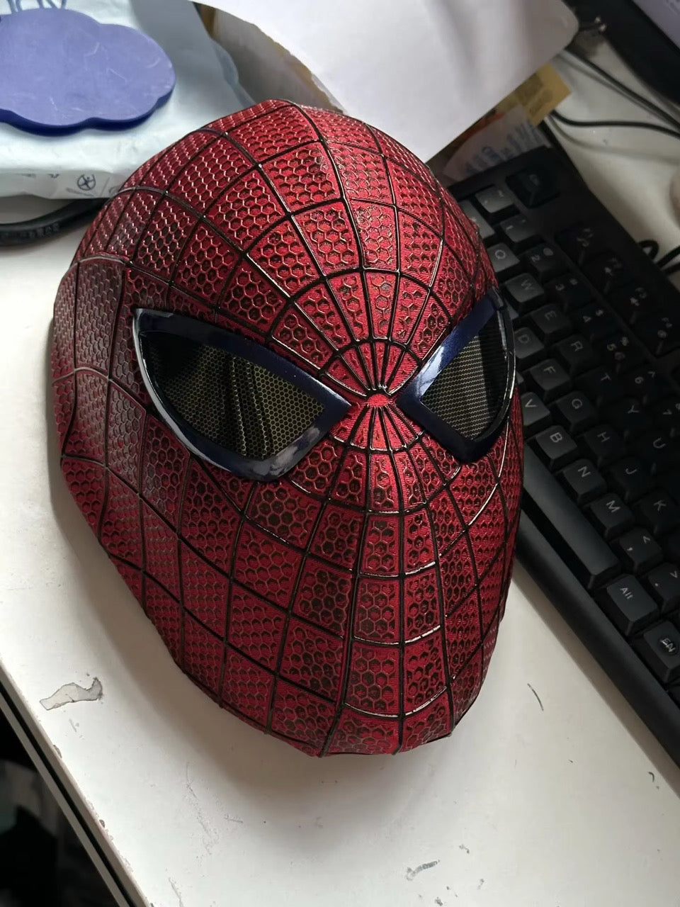 V1 Full Head Shell Mask & Magnetic Lenses - Wearable prop mask (Adults)