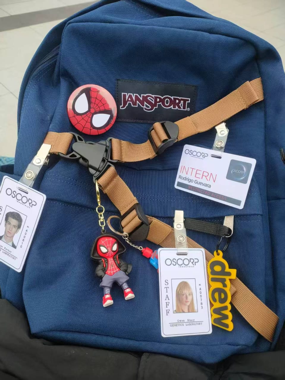 TASM1 Peter Parker V1 Backpack – Replica Bag