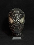 Classic V2 BLACK Full Head Shell Mask & Magnetic Lenses - Wearable prop mask (Adults)