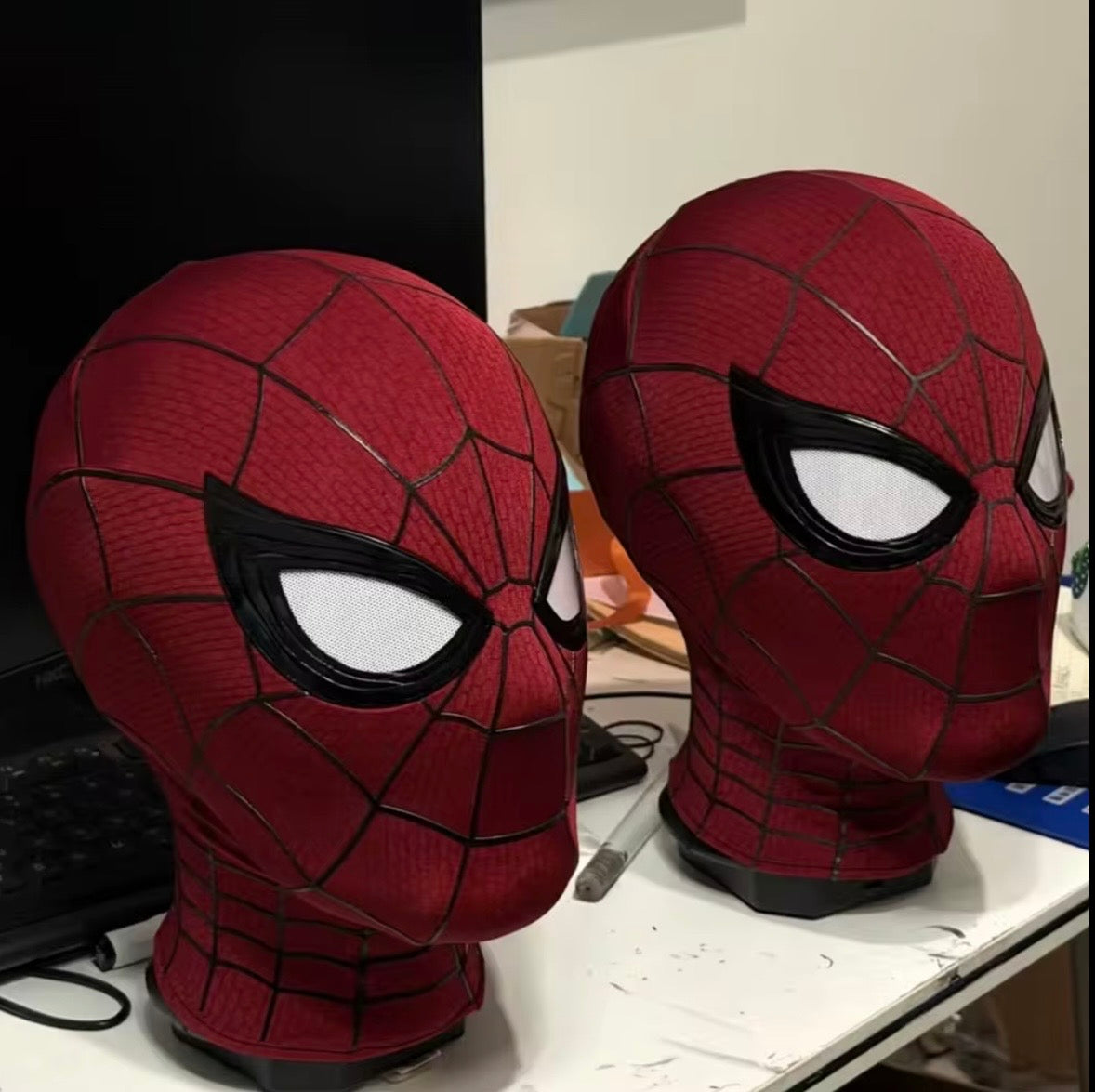 BND Full Head Shell Mask & Magnetic Lenses - Wearable prop mask (Adults)