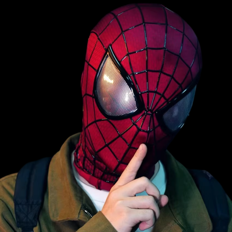 Masque intégral V2 et lentilles magnétiques - Masque de cosplay portable (Adultes)
