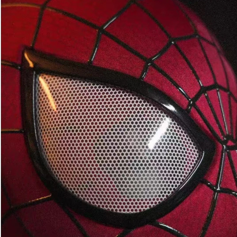 Masque intégral V2 et lentilles magnétiques - Masque de cosplay portable (Adultes)