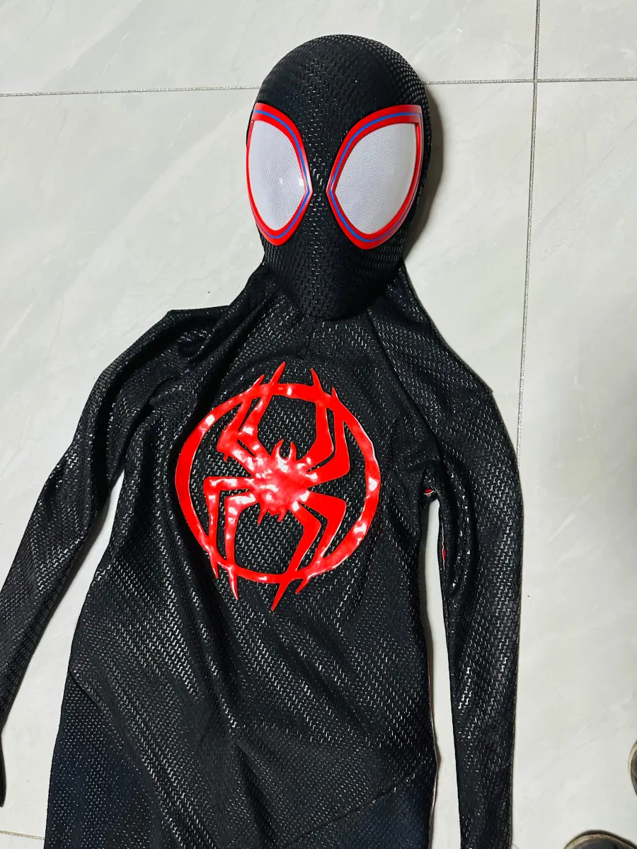 Miles Morales Spider-Man Suit + Mask, Shell & Magnetic Lenses